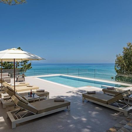Addimare Sea View Villa, And Events Venue Alykes  Bagian luar foto