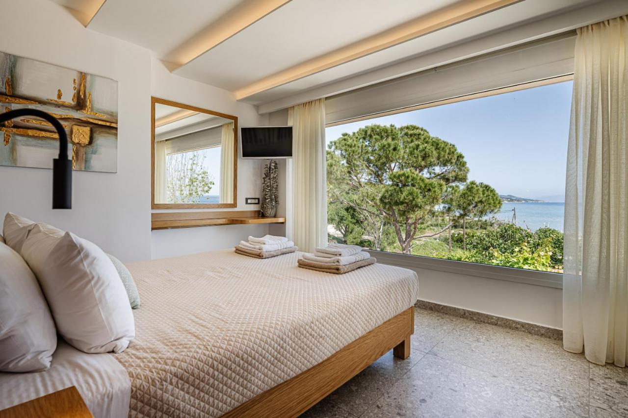 Addimare Sea View Villa, And Events Venue Alykes  Bagian luar foto