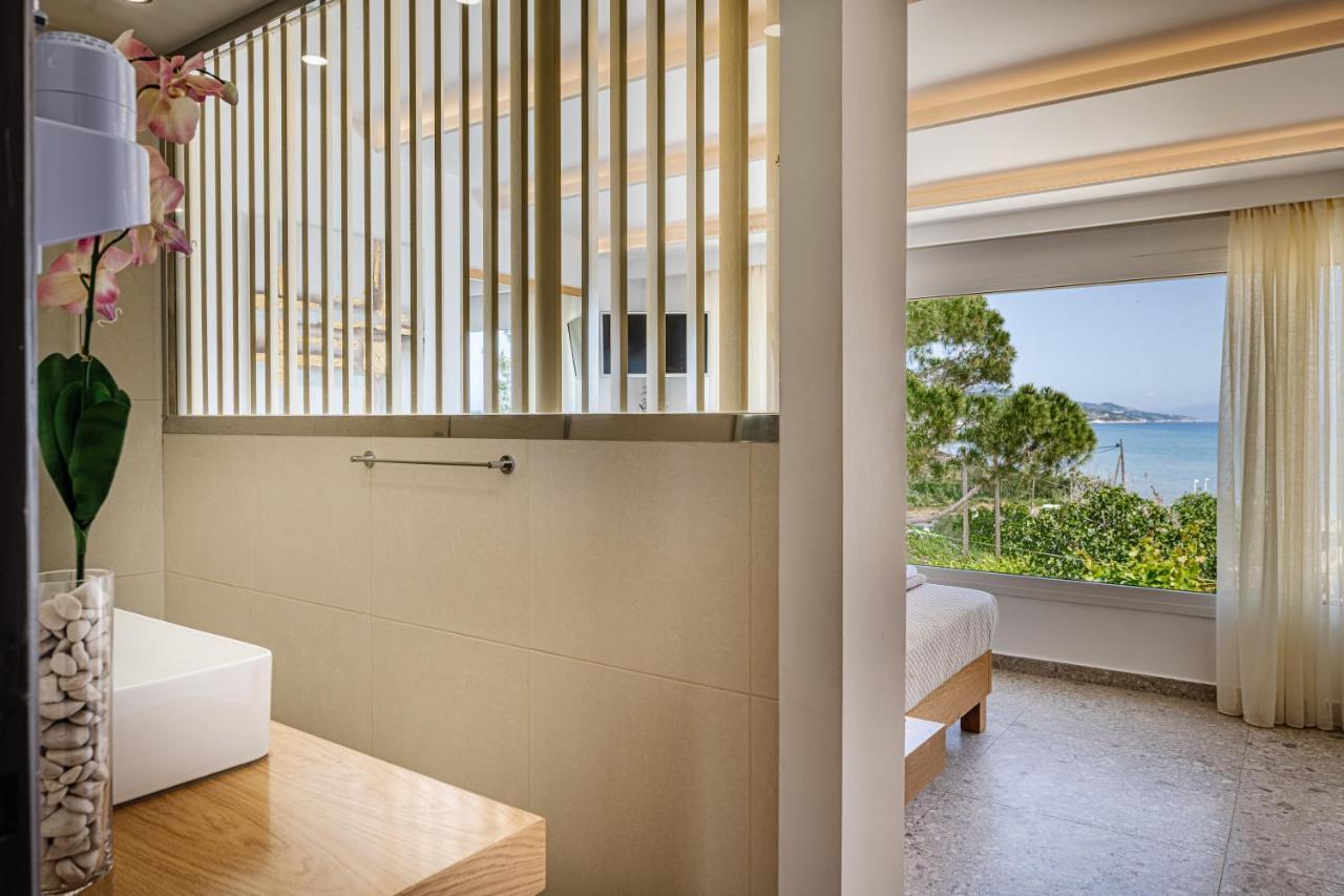 Addimare Sea View Villa, And Events Venue Alykes  Bagian luar foto