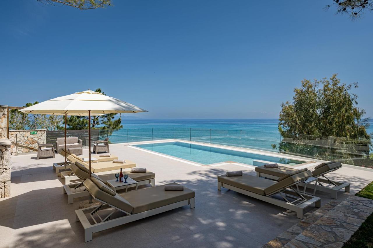 Addimare Sea View Villa, And Events Venue Alykes  Bagian luar foto