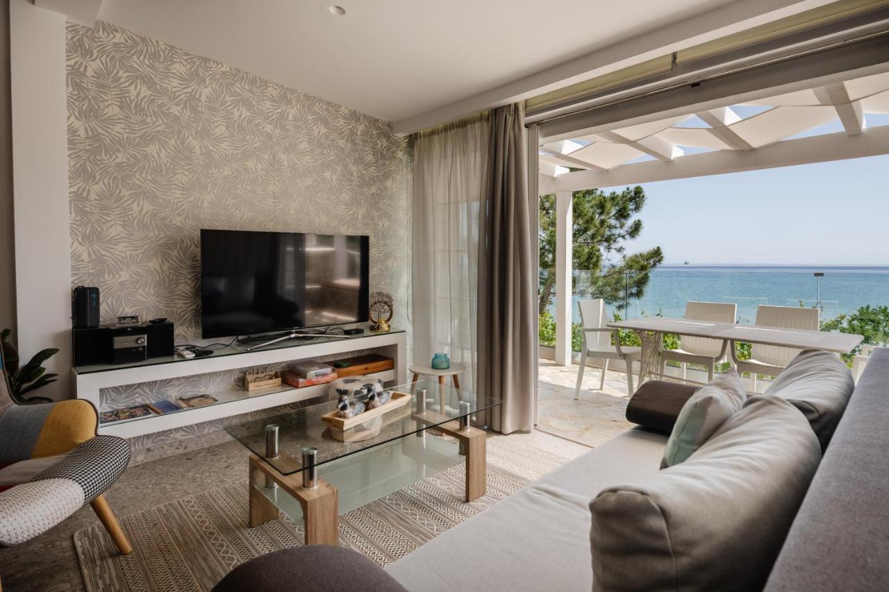 Addimare Sea View Villa, And Events Venue Alykes  Bagian luar foto