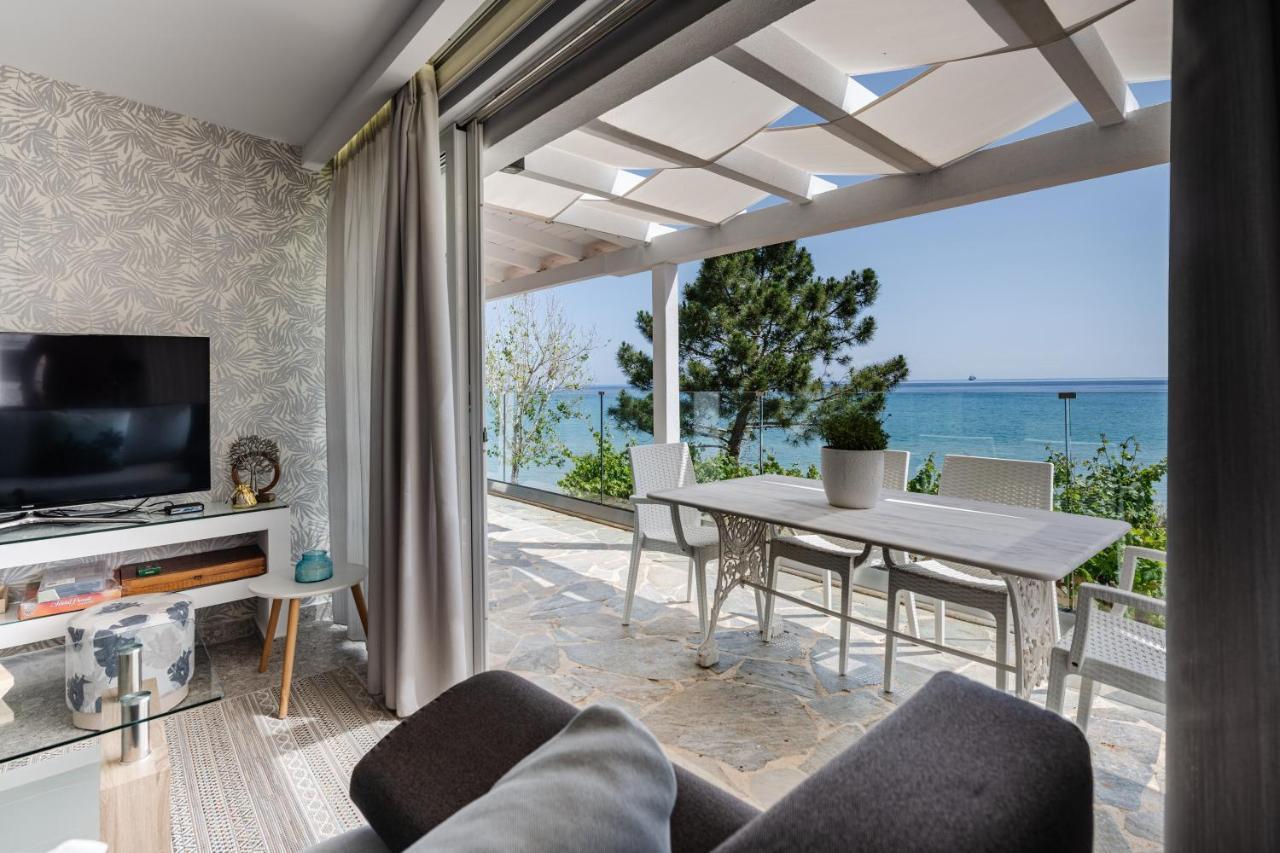 Addimare Sea View Villa, And Events Venue Alykes  Bagian luar foto