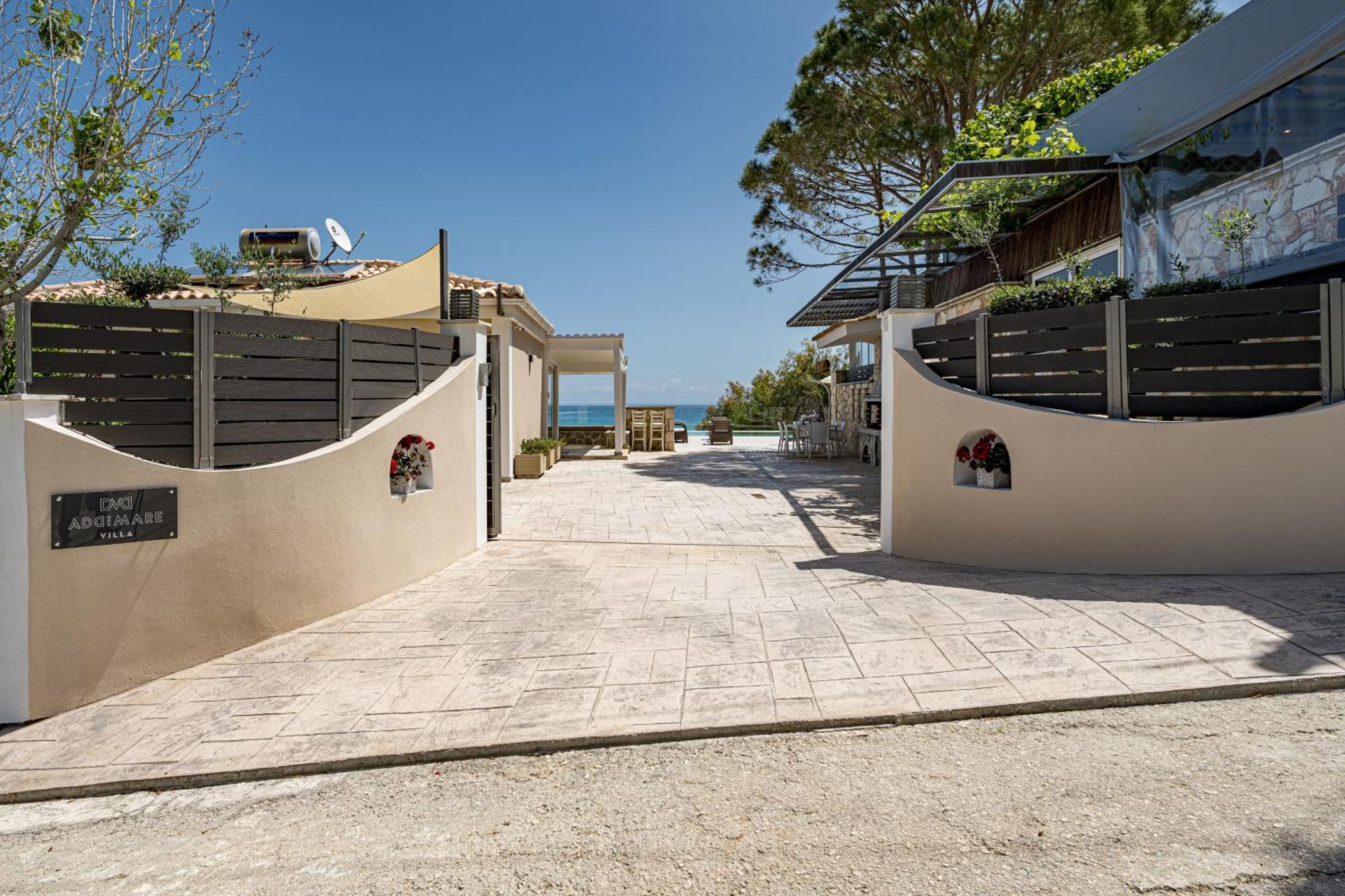 Addimare Sea View Villa, And Events Venue Alykes  Bagian luar foto