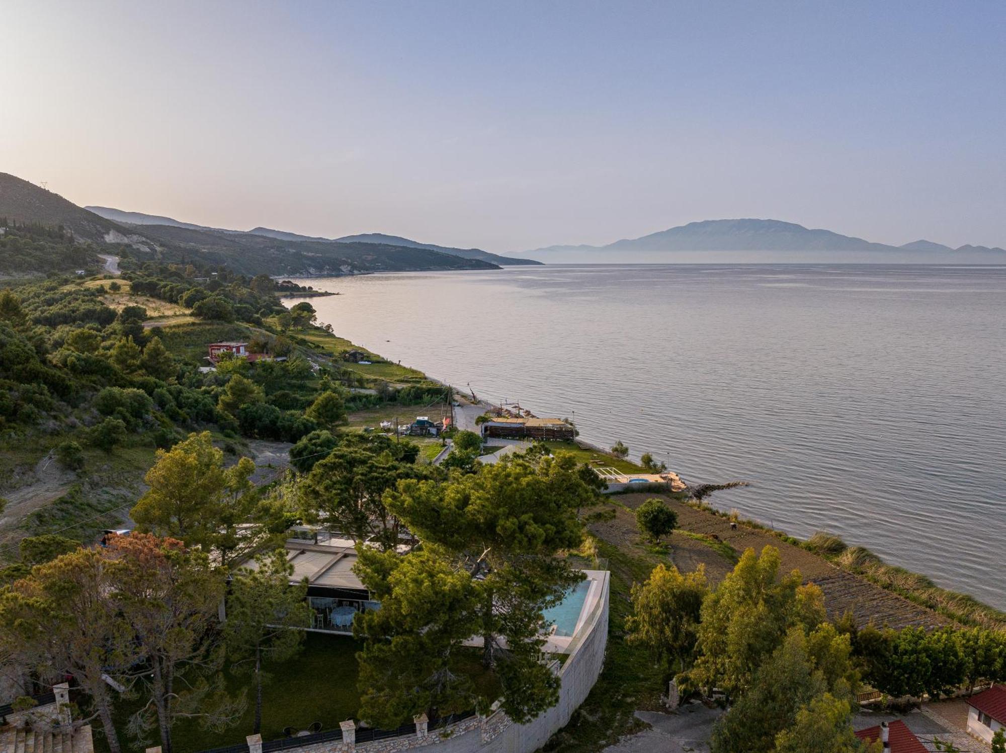 Addimare Sea View Villa, And Events Venue Alykes  Bagian luar foto