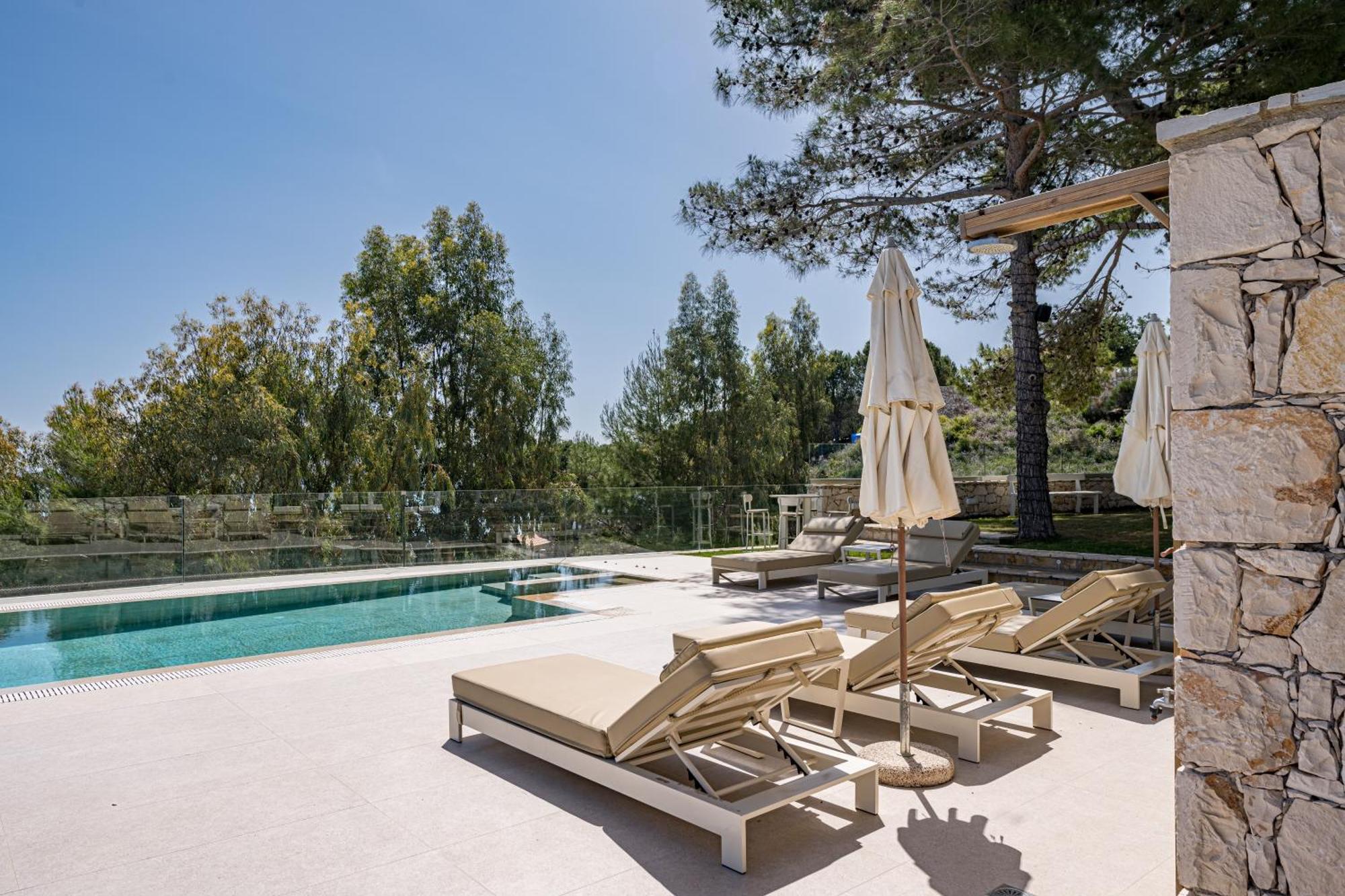 Addimare Sea View Villa, And Events Venue Alykes  Bagian luar foto