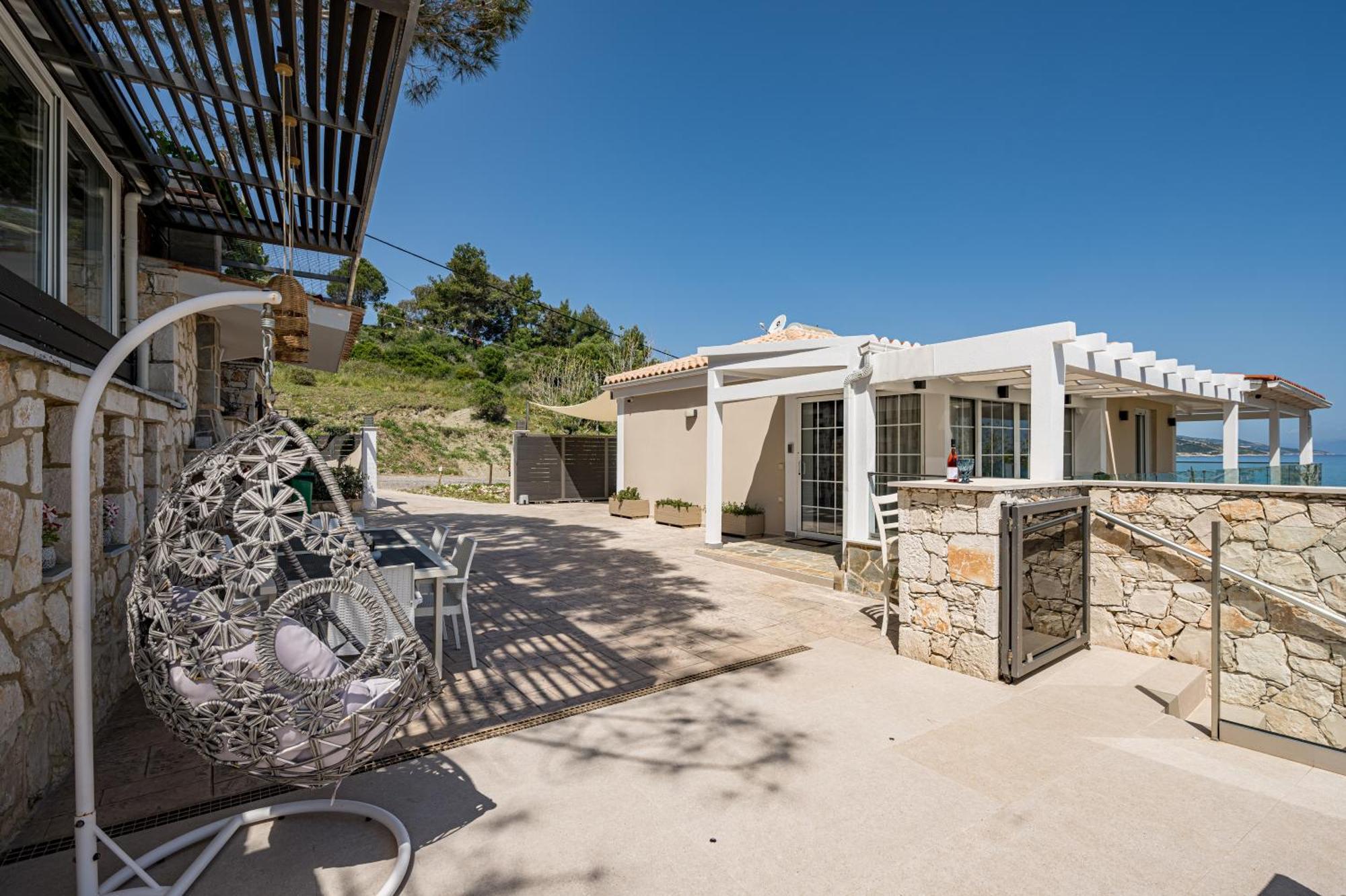 Addimare Sea View Villa, And Events Venue Alykes  Bagian luar foto